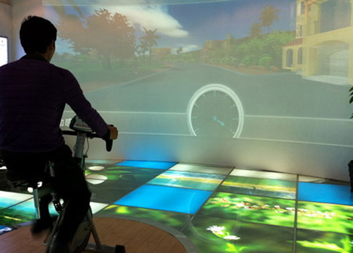 达尔罕茂明安特效电影虚拟单车漫游
