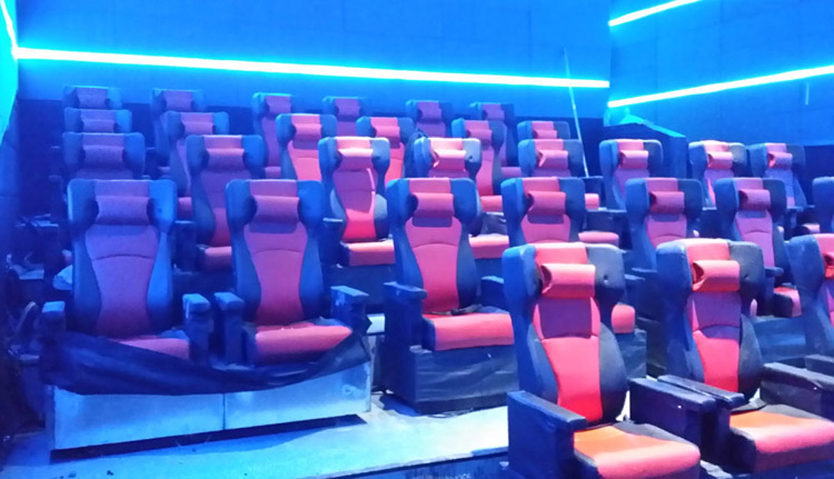 甘洛特效电影六自由度4D动感座椅